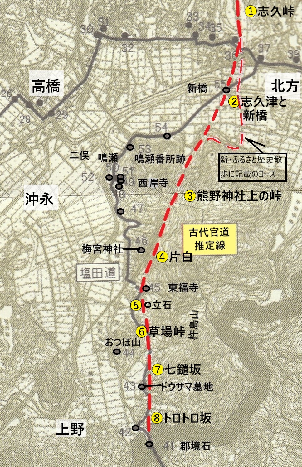 図12 古代官道